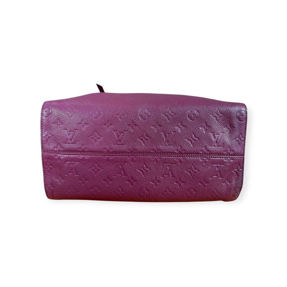 LOUIS VUITTON Aurore Empreinte Bag Satchel Handbag Monogram Leather LV Auth - Picture 12 of 16